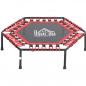 Preview: fitness-trampolin-trampolin-fuer-joga-gartentrampolin-stahl-pp-rot-o105x26hcm