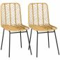 Preview: 2er-set-esszimmerstuehle-im-boho-stil-akzentstuhl-pe-rattan-natur-schwarz-44x58x85cm