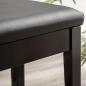 Preview: klavierbank-pianobank-fuer-1-person-holzbeine-gepolstert-schwarz-75x35x49cm