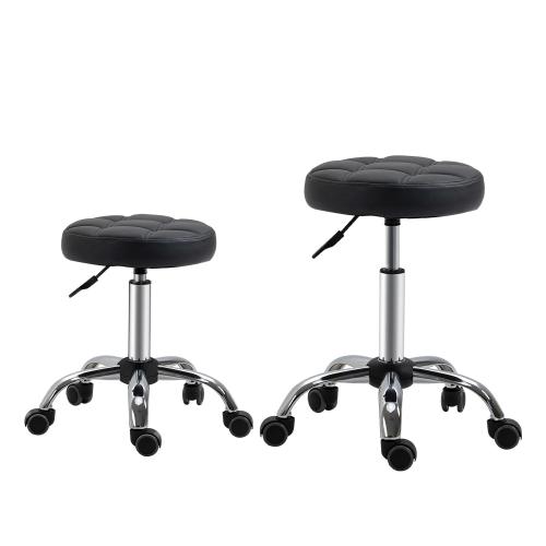 rollhocker-set-drehhocker-mit-raedern-arbeitshocker-hoehenverstellbar-drehbar-kunstleder-schwarz-35-5x48-63cm