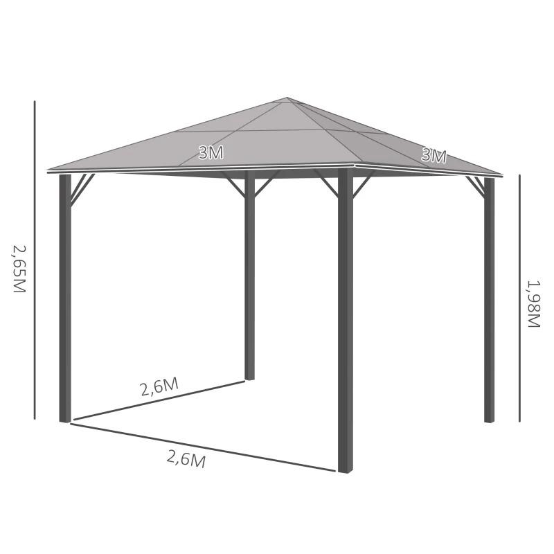 pavillon-mit-polycarbonatdach-vorhaenge-mit-fliegennetz-alugestell-dunkelgrau-3x3m