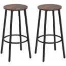 Mobile Preview: barhocker-set-barstuehle-im-industrial-design-metallrahmen-fussstuetze-42x42x65cm