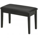 Mobile Preview: klavierbank-pianobank-fuer-1-person-holzbeine-gepolstert-schwarz-75x35x49cm