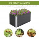 Mobile Preview: hochbeet-pflanzkasten-blumenkuebel-blumenkasten-wetterfest-ohne-boden-grau-wpc-aluminium-100x50x55-5cm