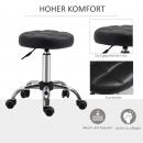 Mobile Preview: rollhocker-set-drehhocker-mit-raedern-arbeitshocker-hoehenverstellbar-drehbar-kunstleder-schwarz-35-5x48-63cm