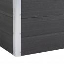 Mobile Preview: hochbeet-pflanzkasten-blumenkuebel-blumenkasten-wetterfest-ohne-boden-grau-wpc-aluminium-100x50x55-5cm