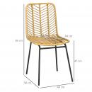 Mobile Preview: 2er-set-esszimmerstuehle-im-boho-stil-akzentstuhl-pe-rattan-natur-schwarz-44x58x85cm