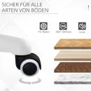 Mobile Preview: massagestuhl-schreibtischstuhl-massagefunktion-hoehenverstellbar-rosa-55x65x78-86cm